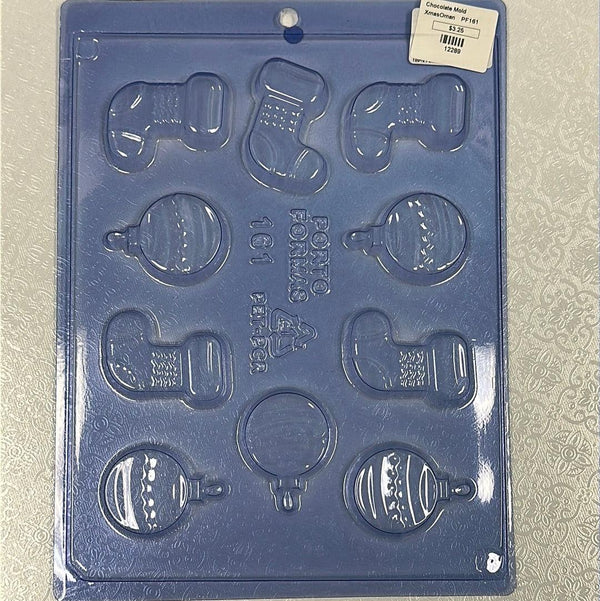 Chocolate Mold Xmas Assortment - Sweet Life Cake Supply