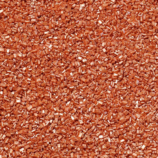 CAI Rose Gold Pearlized Crystal Sugar - Sweet Life Cake Supply