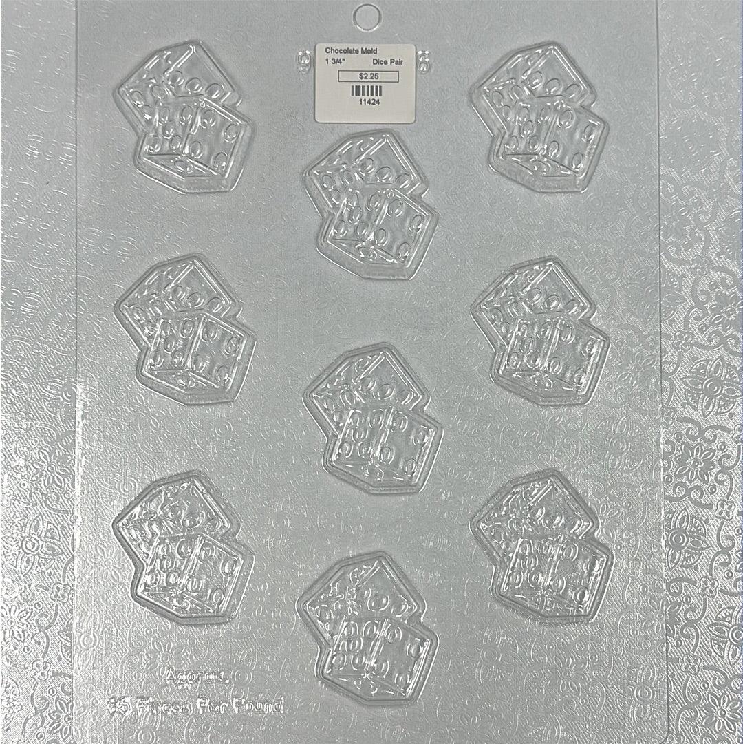 Chocolate Mold Dice - Sweet Life Cake Supply