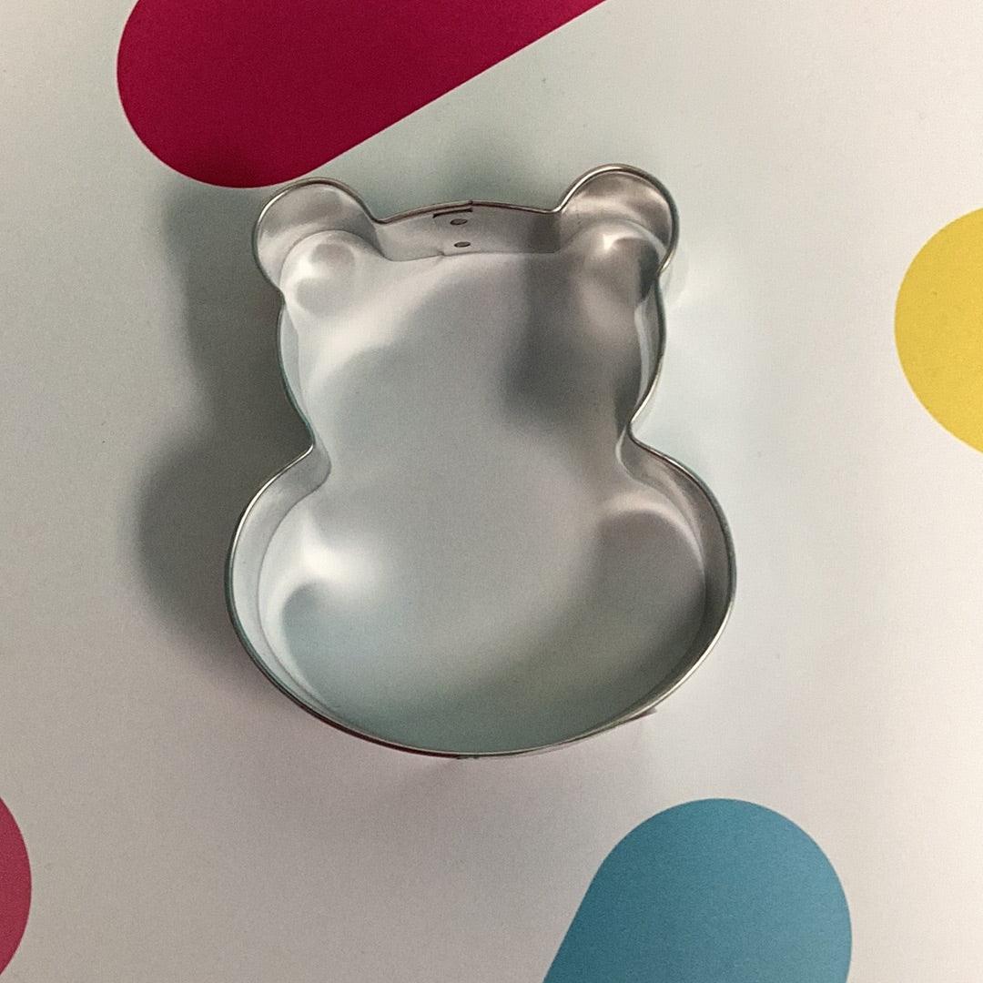 Cookie Cutter Hippo Face 4" - Sweet Life Cake Supply