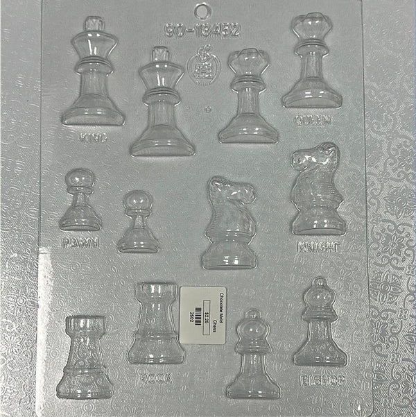 Chocolate Mold Chess - Sweet Life Cake Supply