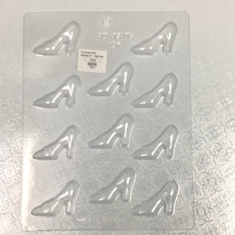 Chocolate Mold Bite Size High Heels 2"