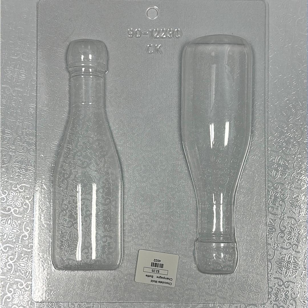 Chocolate Mold Champagne Bottle 3D - Sweet Life Cake Supply