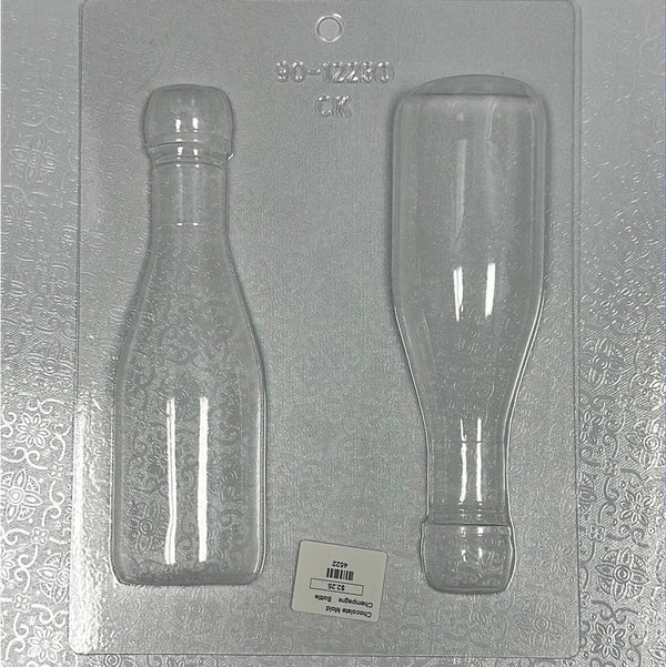 Chocolate Mold Champagne Bottle 3D - Sweet Life Cake Supply