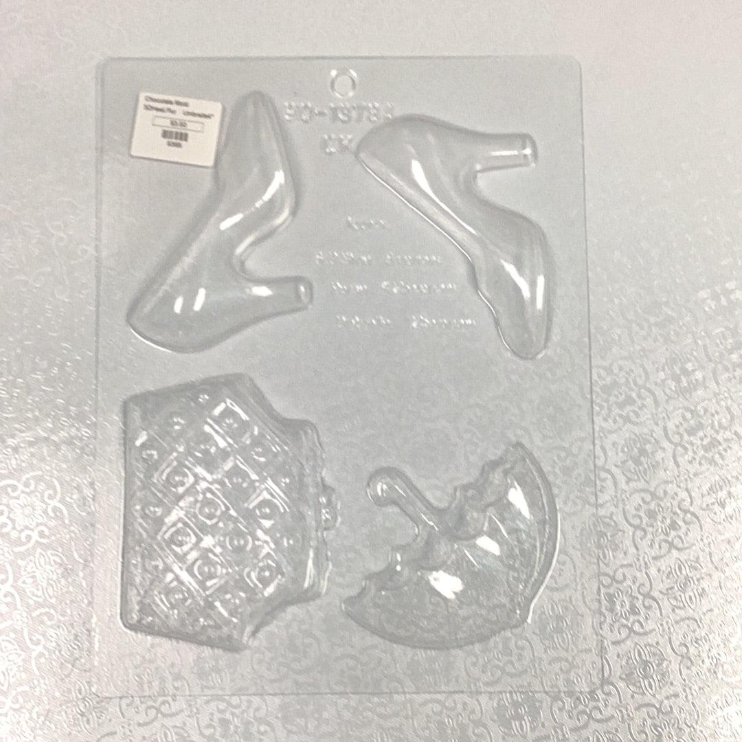 Chocolate Mold Heel Umbrella Purse - Sweet Life Cake Supply