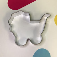 Cookie Cutter Baby Carriage Cookie Cutter 4" - Sweet Life Cake Supply