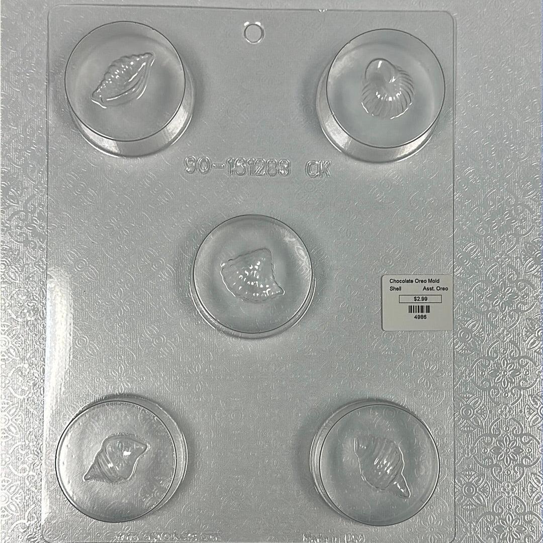 Chocolate Cookie Mold Shells - Sweet Life Cake Supply
