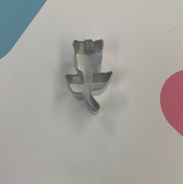 Cookie Cutter Mini Rose or Tulip - Sweet Life Cake Supply