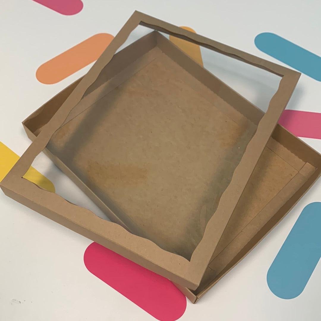 Brown/Brown Simplex Box Base and Top - Sweet Life Cake Supply