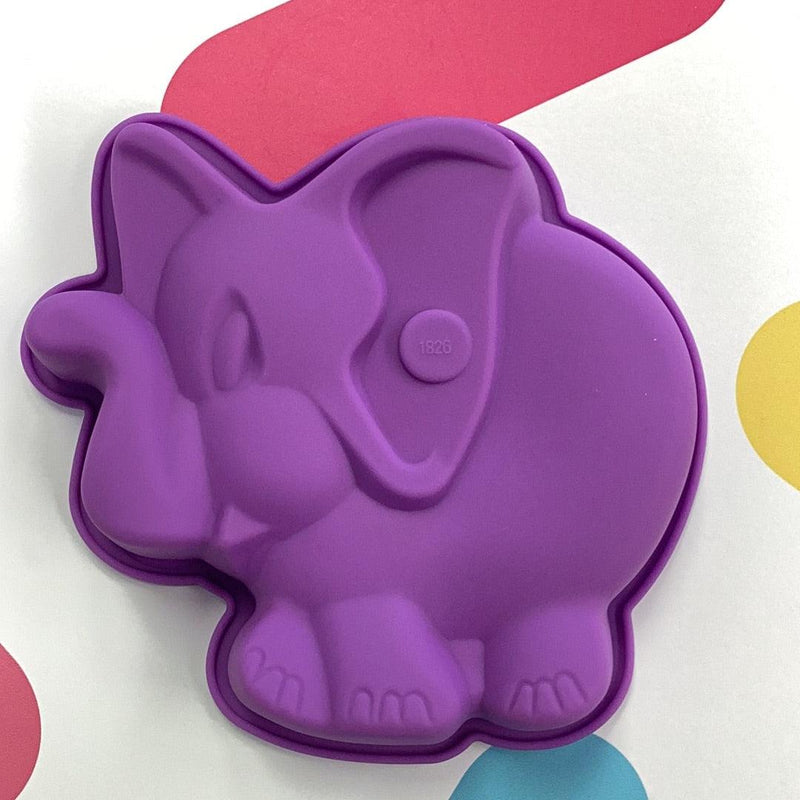 Silicone Mold Large 3D Elephant*