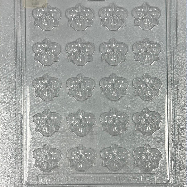 Chocolate Mold Bite Size Orchid - Sweet Life Cake Supply