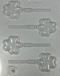 Chocolate Lollipop Mold Shamrock - Sweet Life Cake Supply