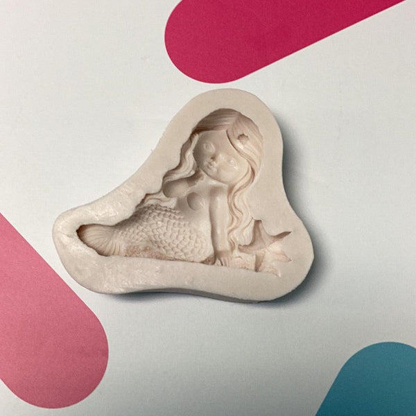 Silicone Mold Mermaid Girl 3”* - Sweet Life Cake Supply