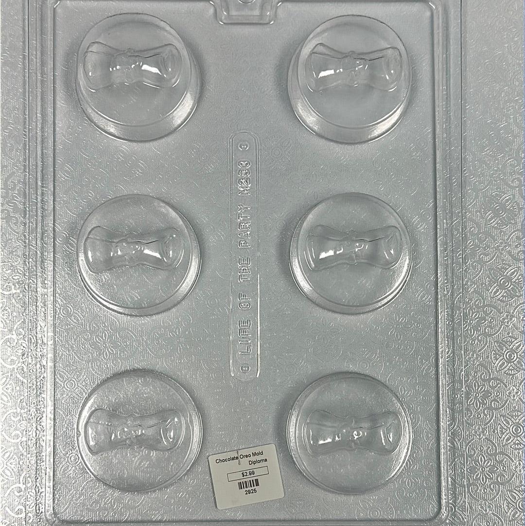 Chocolate Cookie Mold Grad Diploma - Sweet Life Cake Supply