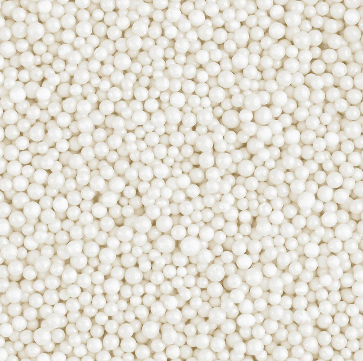 CAI White Non-Pareils - Sweet Life Cake Supply