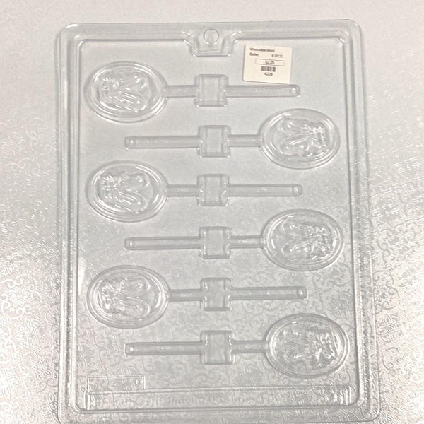 Chocolate Lollipop Mold Ballet Slipper - Sweet Life Cake Supply
