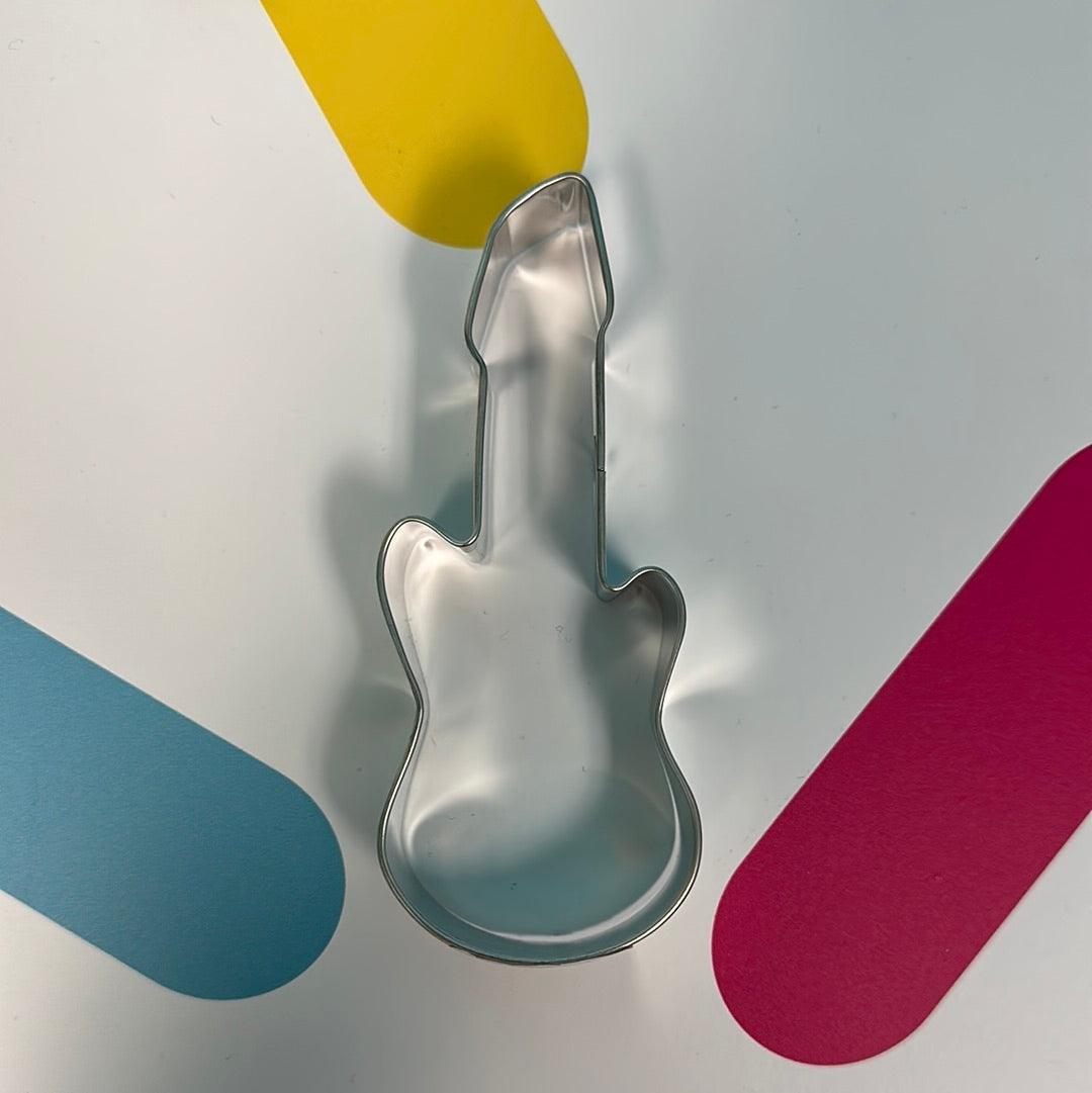 Cookie Cutter Electric Guitar 5” - Sweet Life Cake Supply