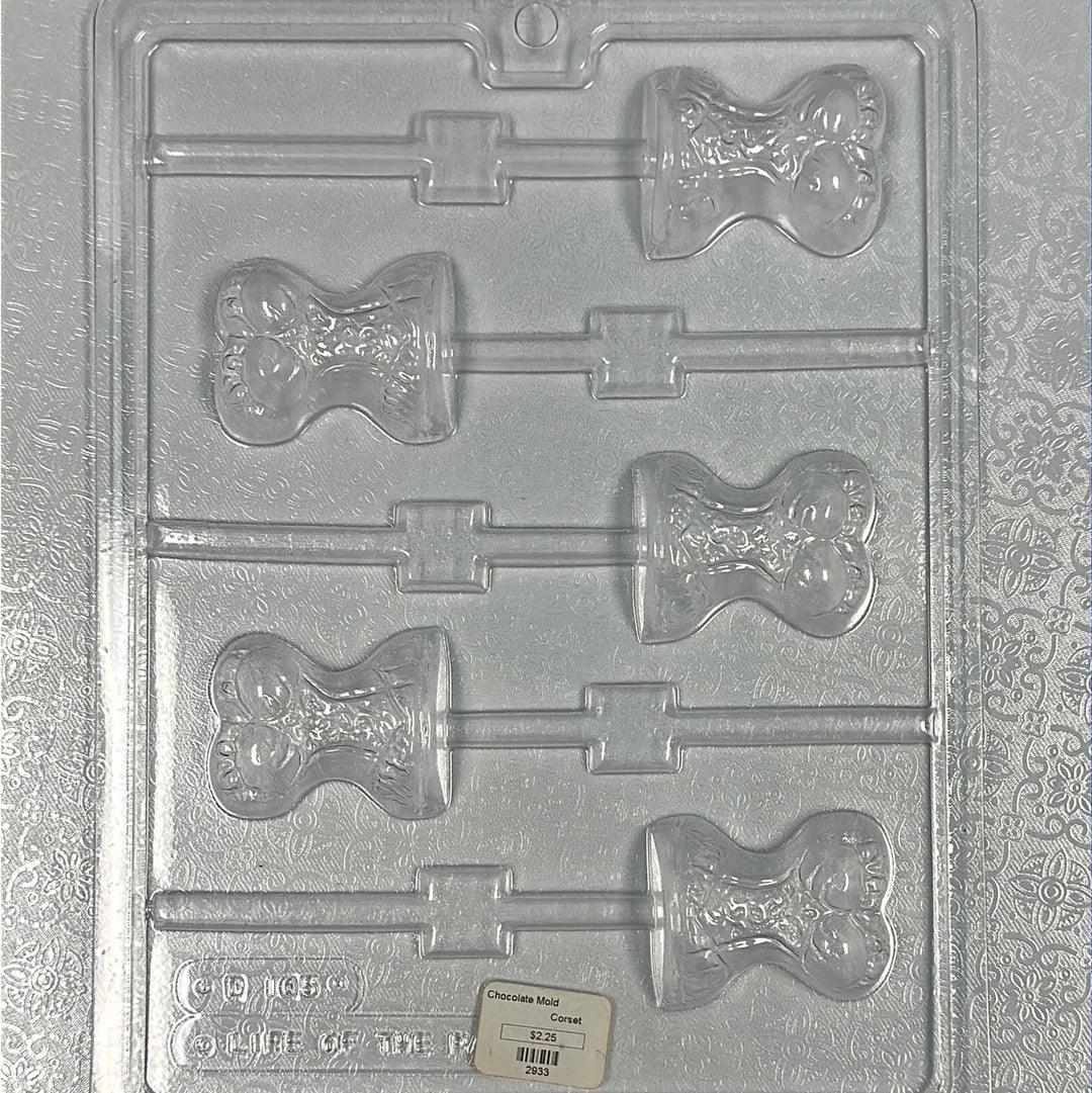 Chocolate Lollipop Corset - Sweet Life Cake Supply
