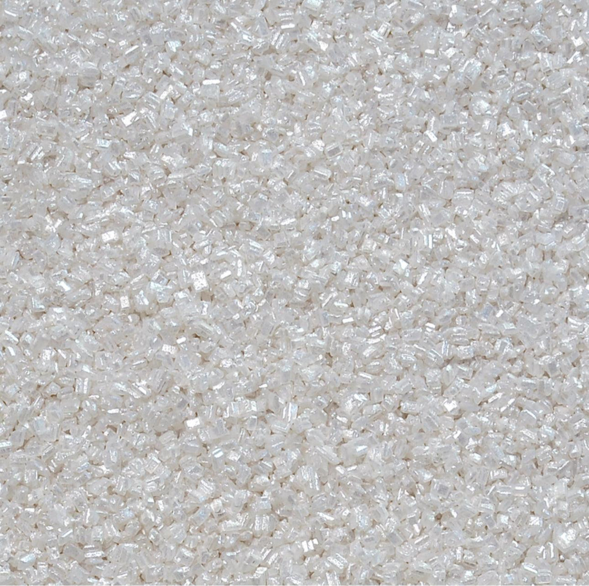 CAI White Pearlized Crystal Sugar - Sweet Life Cake Supply
