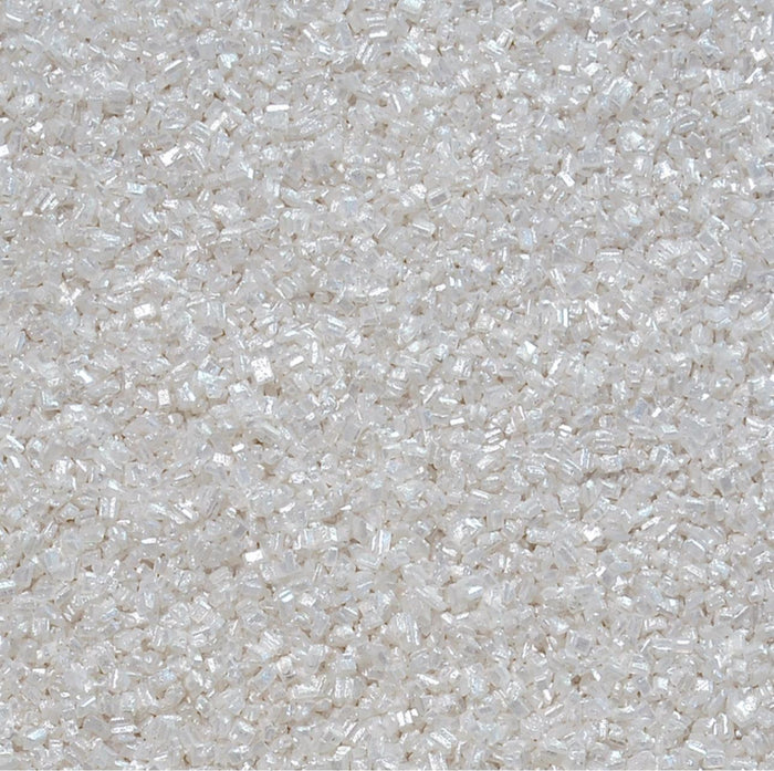 CAI White Pearlized Crystal Sugar - Sweet Life Cake Supply