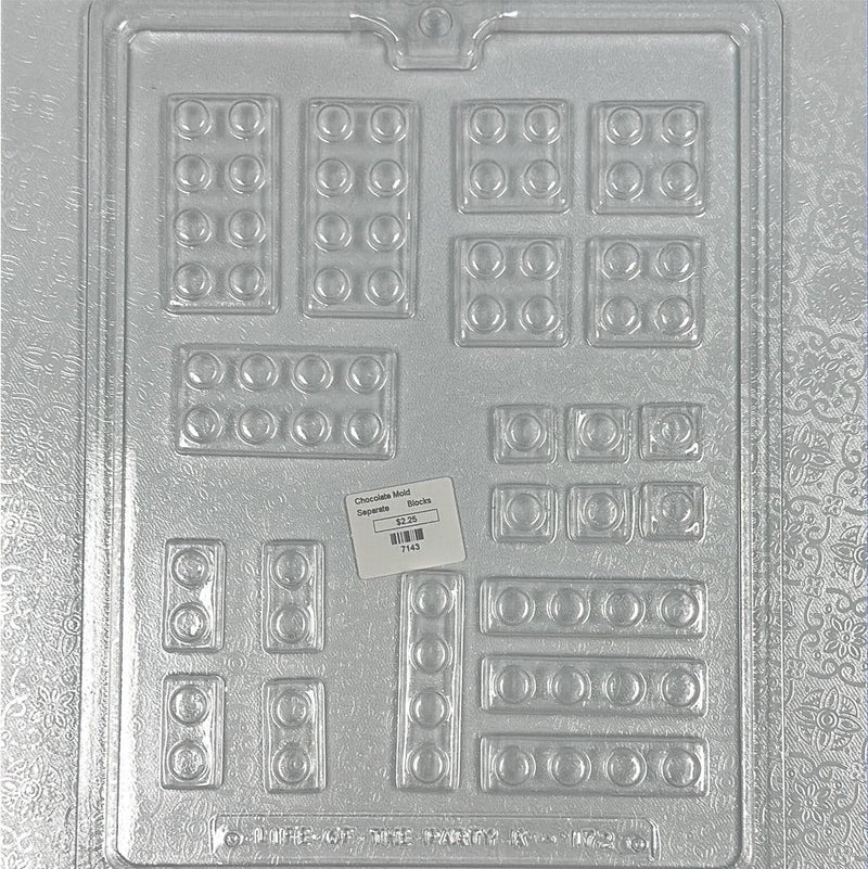 Chocolate Mold Building Blocks