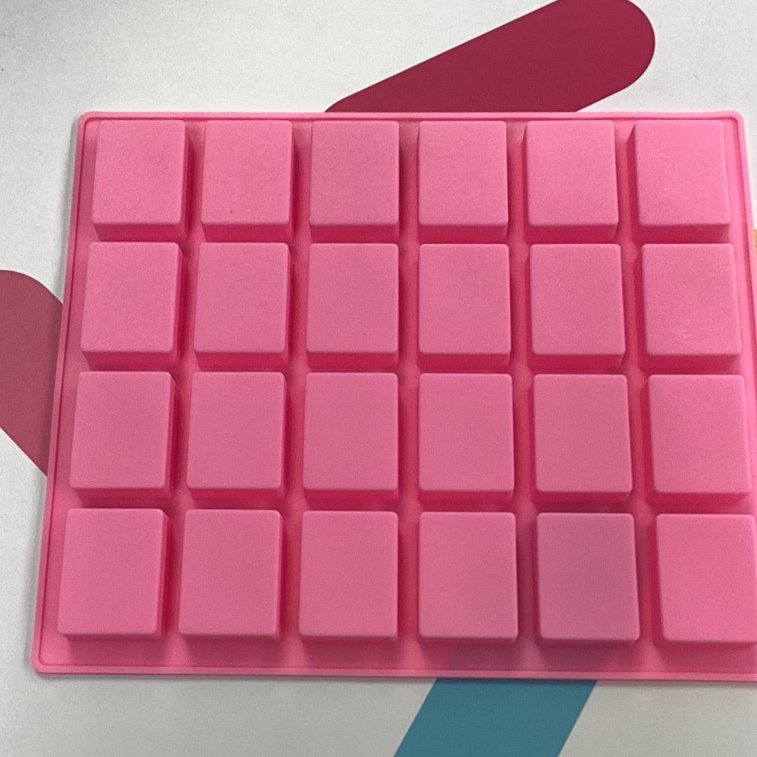 Silicone Mold 3D Rectangle 24 Cavity* - Sweet Life Cake Supply