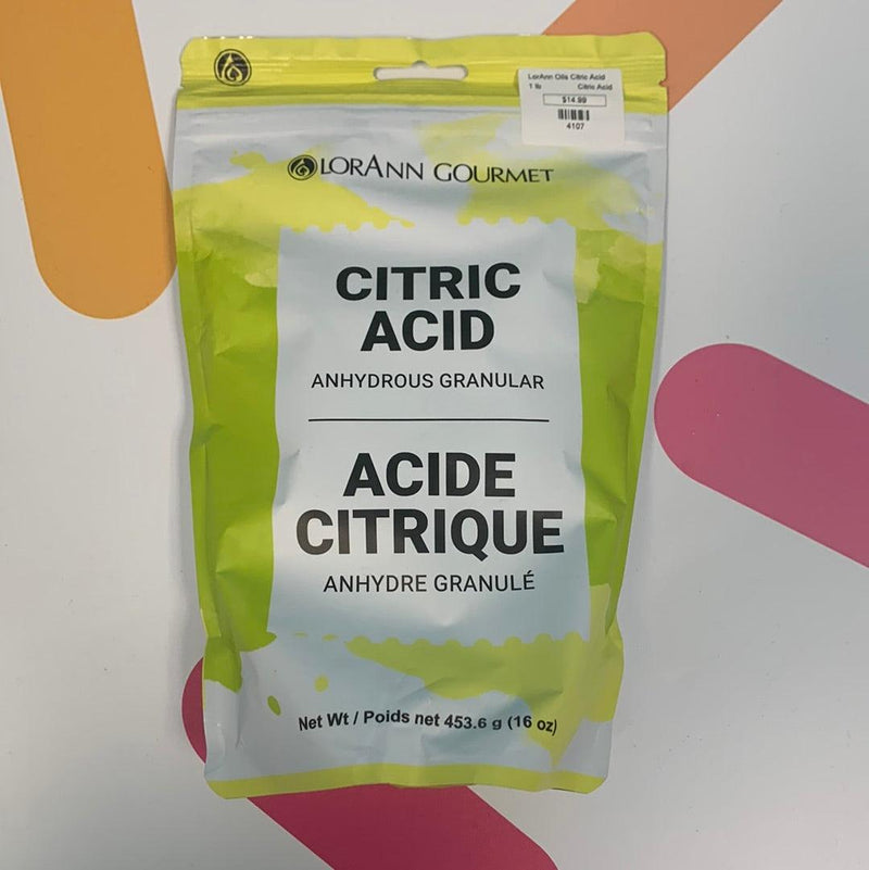 Citric Acid Powder 1LB - Sweet Life Cake Supply