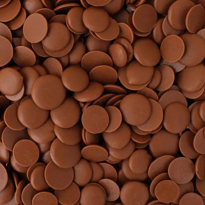 Eleven O'One Milk Deluxe Compound Chocolate Wafers 1 lb