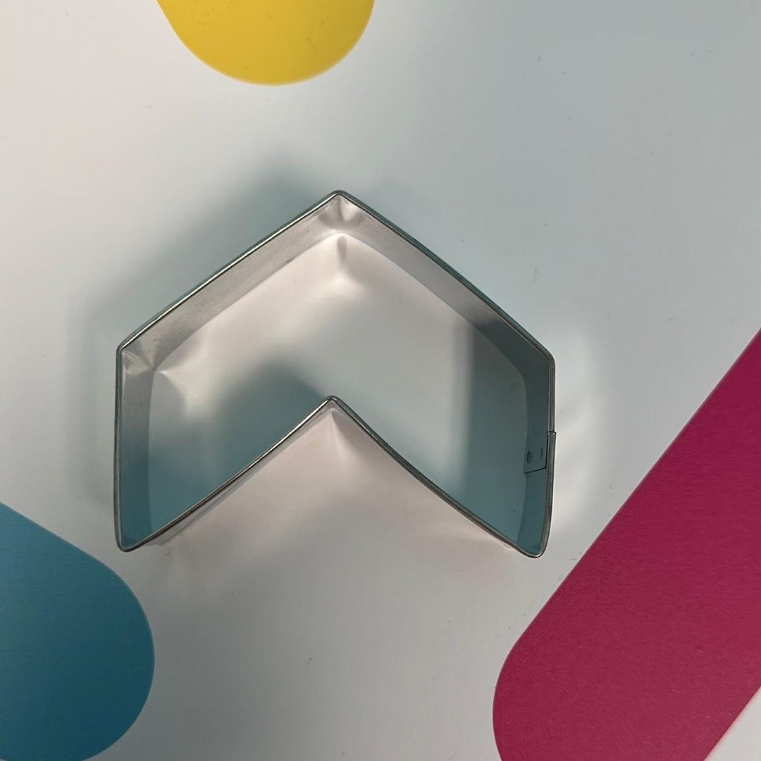 Cookie Cutter Chevron 3” - Sweet Life Cake Supply