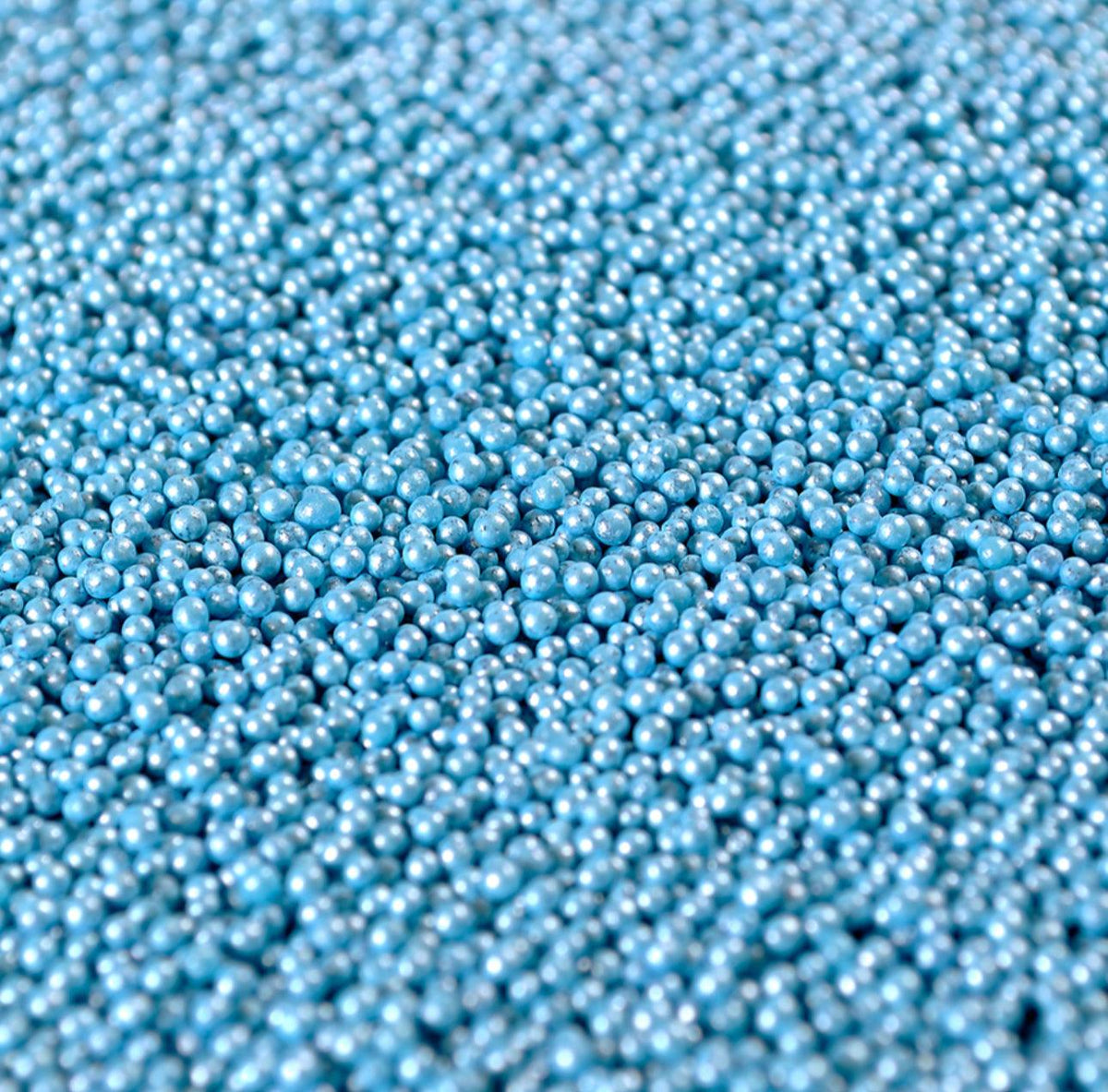 CAI Metallic Blue Non-Pareils - Sweet Life Cake Supply