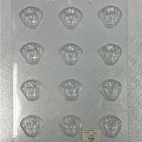 Chocolate Mold Baseball and Glove - Sweet Life Cake Supply