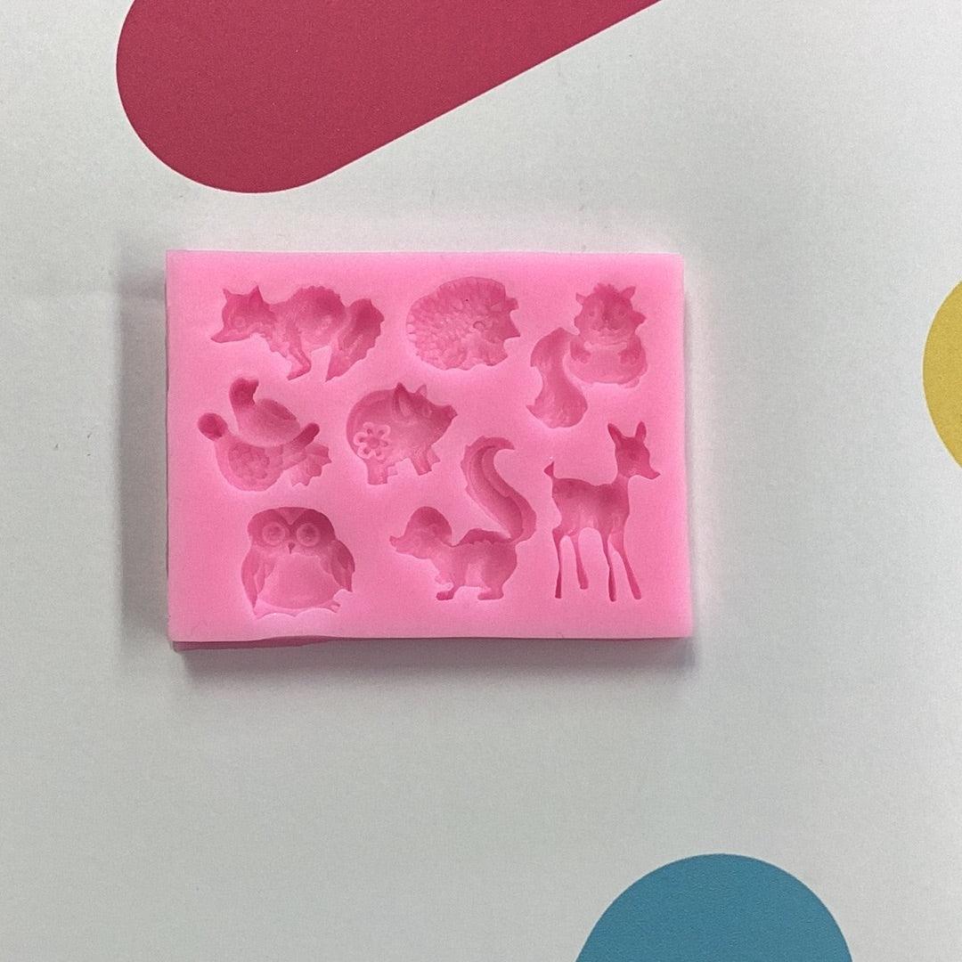 Silicone Mold Woodland Mini Assortment* - Sweet Life Cake Supply