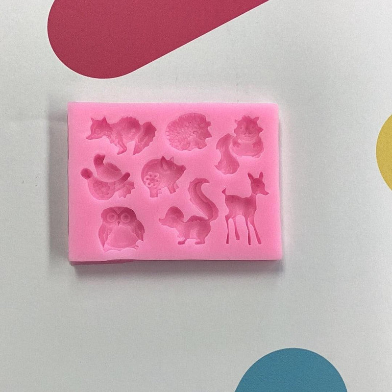 Silicone Mold Woodland Mini Assortment*