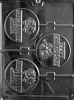 Chocolate Lollipop Mold Anniversary