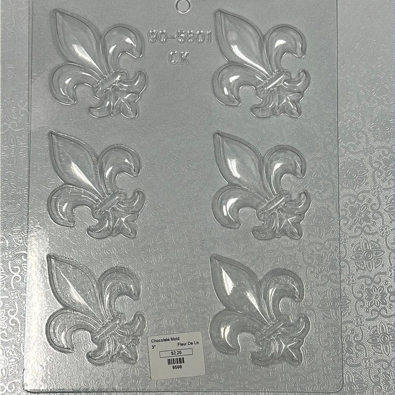 Chocolate Mold Fleur De Lis