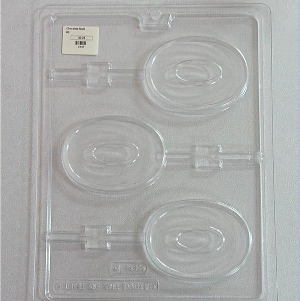 Chocolate Lollipop Mold #0 - Sweet Life Cake Supply