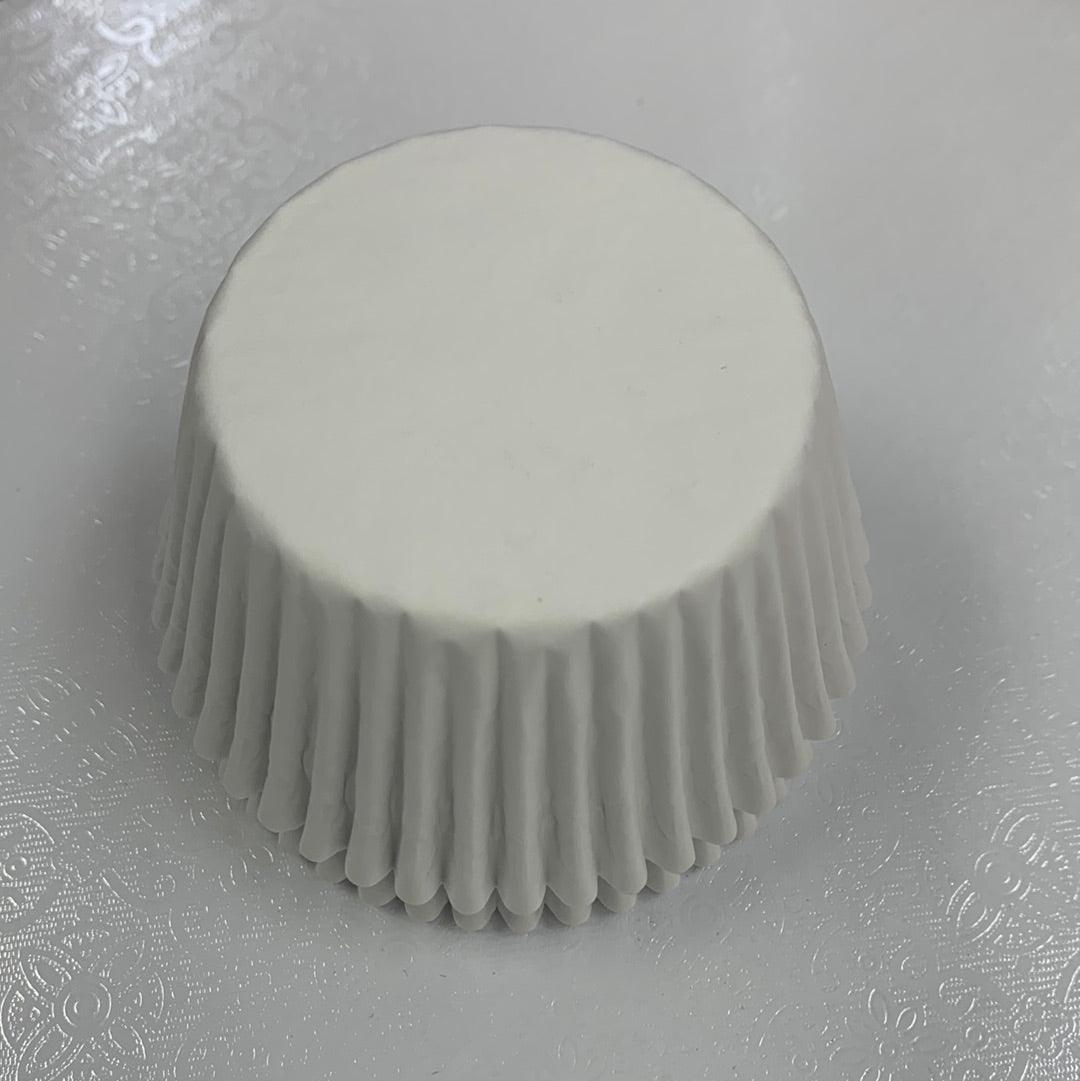 White Jumbo Cupcake Liners 40Count* - Sweet Life Cake Supply