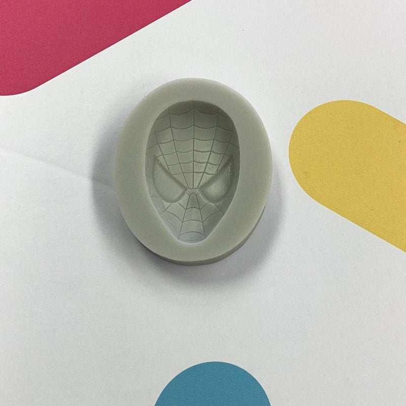 Silicone Mold Spider Man Face*