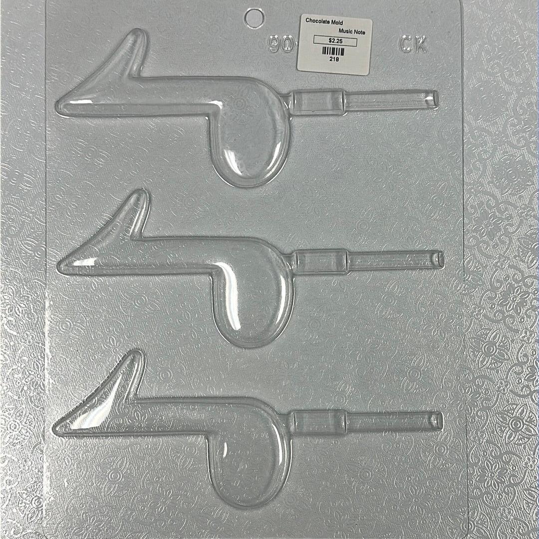 Chocolate Lollipop Mold Music Note - Sweet Life Cake Supply