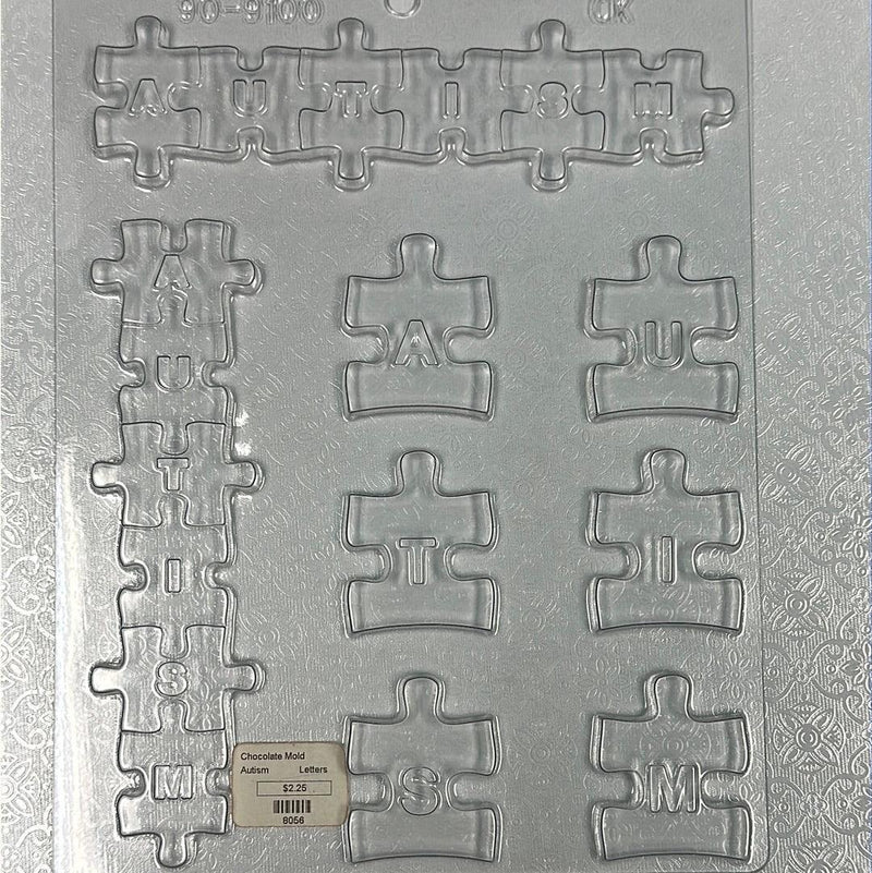 Chocolate Mold Puzzle Autism