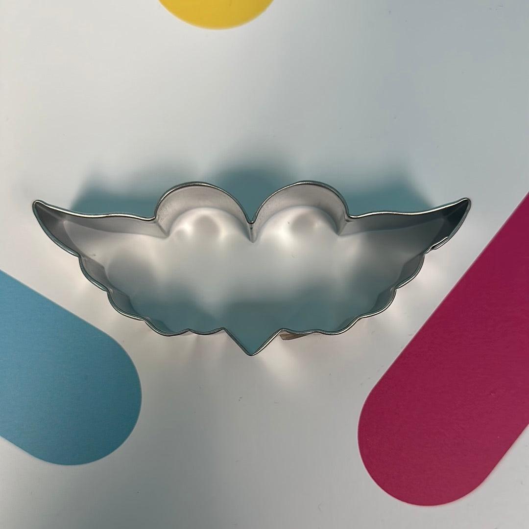 Cookie Cutter Heart with Wings 4.75” - Sweet Life Cake Supply