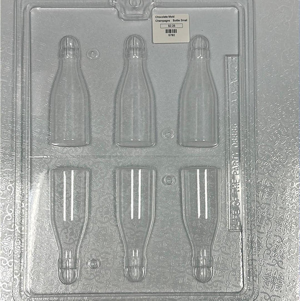 Chocolate Mold Champagne Bottle - Sweet Life Cake Supply