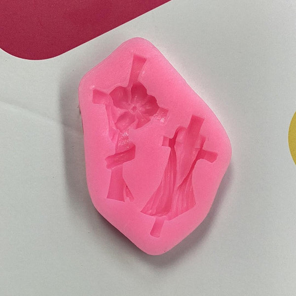 Silicone Mold Cross 2pcs * - Sweet Life Cake Supply