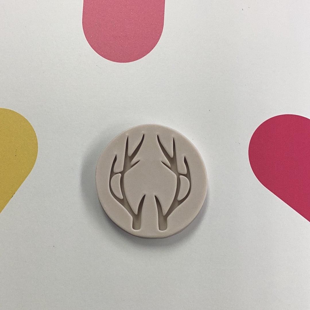 Silicone Mold Antler 2pcs* - Sweet Life Cake Supply