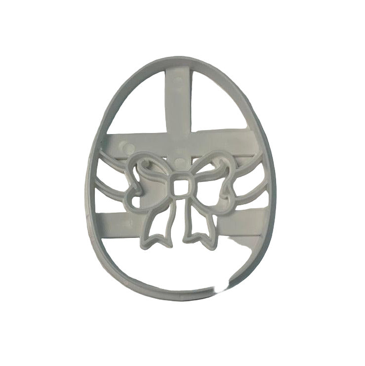 Plastic Cookie Cutter Easter Egg Facing Cookie Cutter - Sweet Life Cake Supply