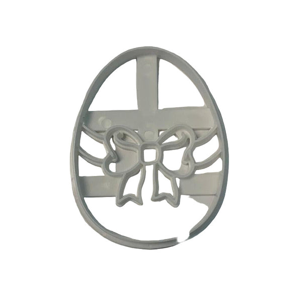 Plastic Cookie Cutter Easter Egg Facing Cookie Cutter - Sweet Life Cake Supply