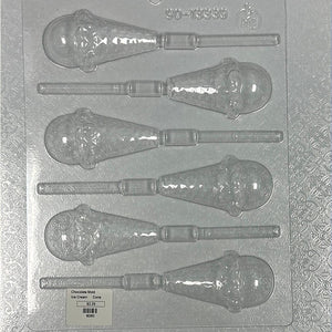 Chocolate Lollipop Mold Ice Cream Cone - Sweet Life Cake Supply