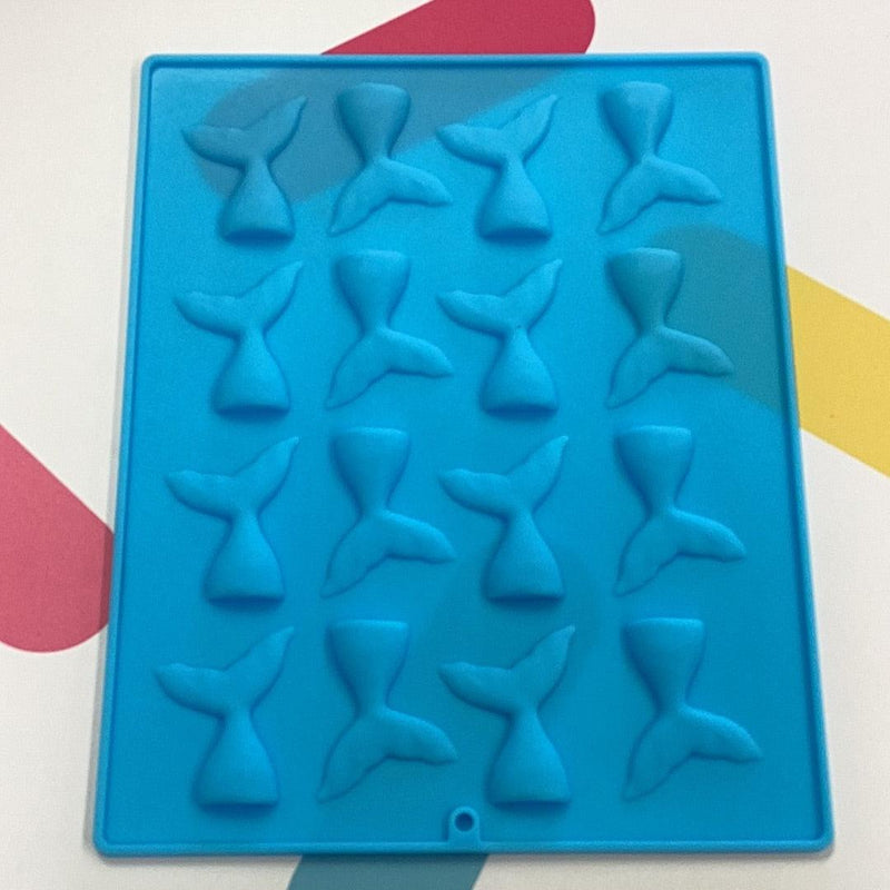 Silicone Mold Mermaid Tail 16pcs*