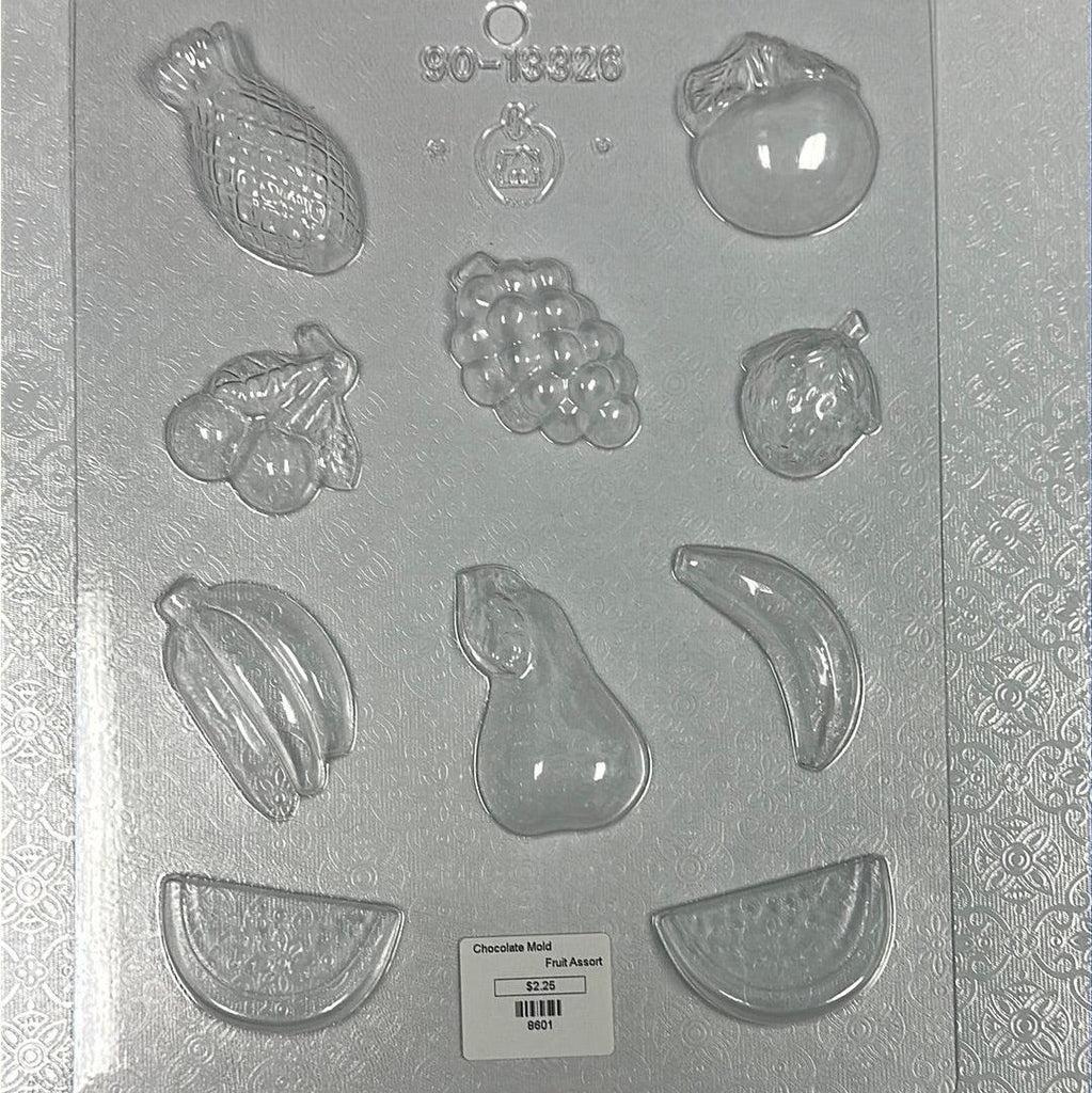 Chocolate Mold Fruits - Sweet Life Cake Supply