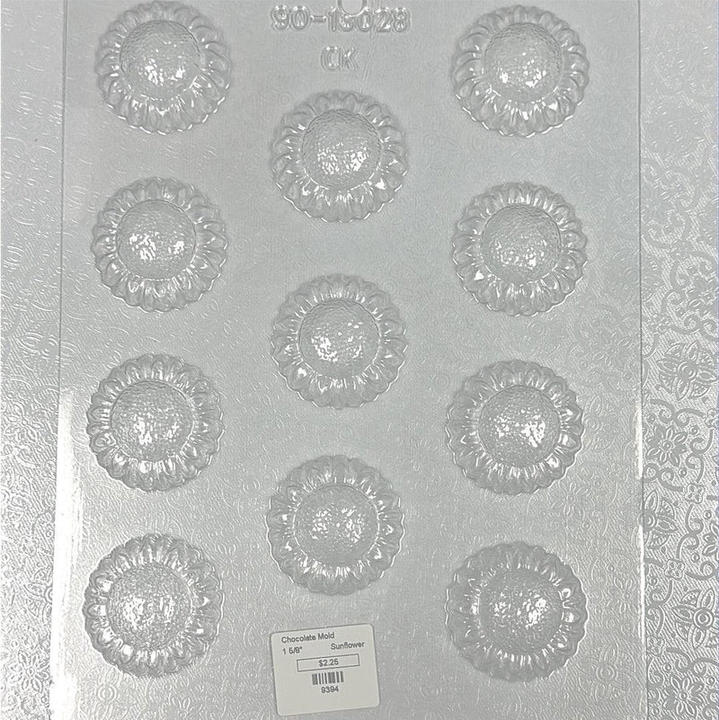 Chocolate Mold Sunflower